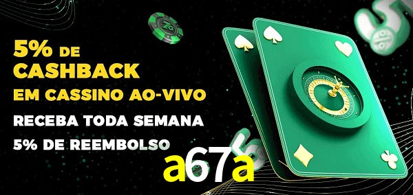 Promoções do cassino ao Vivo a67a